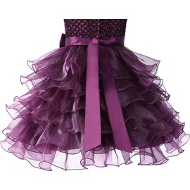 Jup'Elle Baby Girl Ruffle Princess Wedding Party Dresses 6 Months Infant