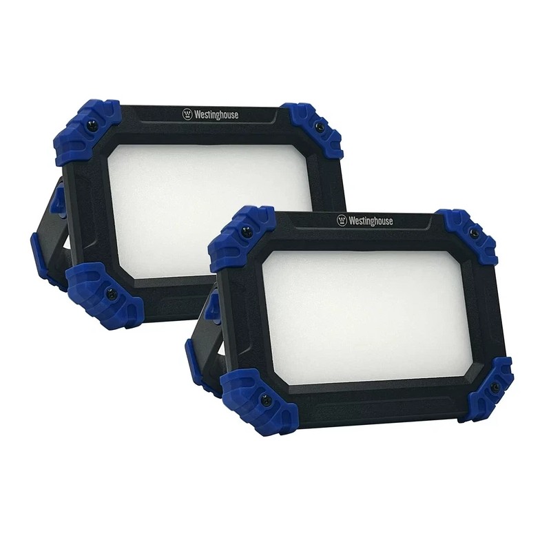 Westinghouse 2000 Lumen LED Rechargeable Portable Work Light (Set of
