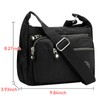 Women's Multi-Pocket Messenger Shoulder Bag for Daily Shopping, 4, Retro