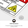 Arc Flash and Shock Hazard Appropriate PPE Required Sign, ANSI