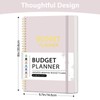 Budget Planner, A5 Budget Planner with Expense Tracker Notebook, Undated