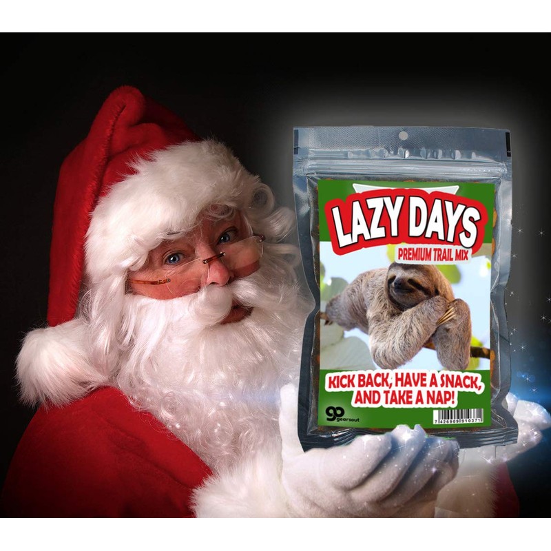 Lazy Days Trail Mix - Funny Sloth Snack Mix for