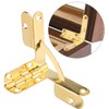 Asixx Hinge, Box Hinges, 20pcs 90¡ã Angle Support Spring Hinge