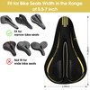 MSDADA - Funda acolchada de gel para asiento de bicicleta,