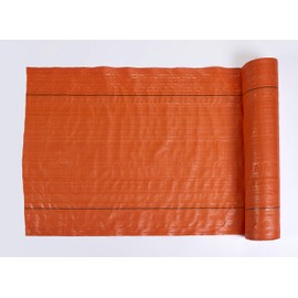 Mutual MISF1845 Polyethylene Silt Fence Fabric, 500' Length x 48" Width, Orange