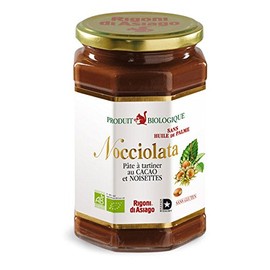 Rigoni di Asiago Nocciolata Organic Hazelnut Spread with Cocoa and Milk -- 9.52 oz - 2 pc