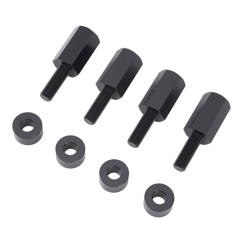 4Pcs Seat Lift Mount Kits 2 Inch Black Reliable Rugged
