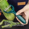 2 Pack Fruit Peelers Vegetable Peelers With Durable Non-Slip Handle