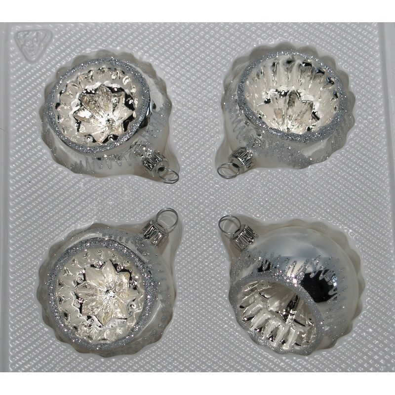Jingle Bells Lauscha Christmas Tree Bauble Winter Magic Reflex Ball