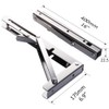 Folding Shelf Brackets - Heavy Duty Stainless Steel Collapsible Shelf