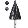 Cobalt M35 Step Drill Bit, TiAlN Coating 4 Spiral Flute