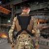 Vdones Running Chest Bag Tactical Running Vest with Pistol Holster