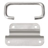 Stainless Steel Drawer Handle with Flexible Loop and Fixing Options
