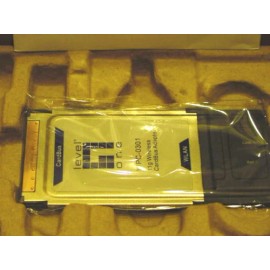 LEVEL 1 NEW LEVEL 1 VPC-0301 54MB Wireless CardBus Card PCMCIA 802.11G 64/128bit
