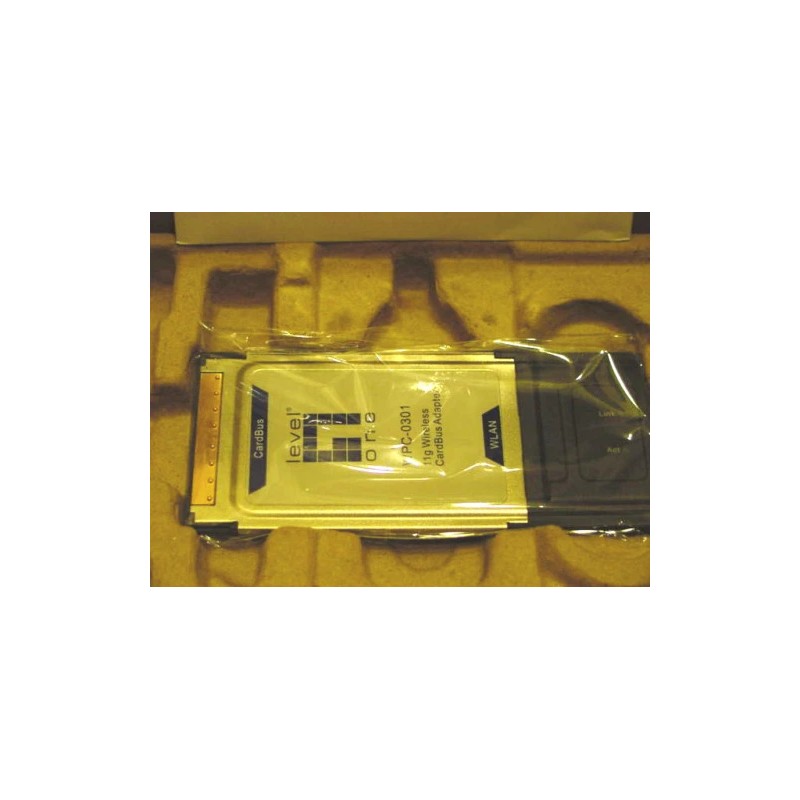 LEVEL 1 NEW LEVEL 1 VPC-0301 54MB Wireless CardBus Card