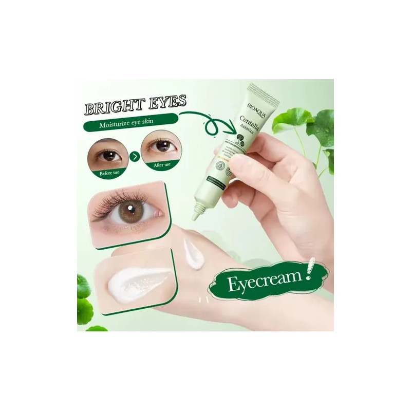 Crema Contorno Ojos Centella Asiática Antiojeras Antiarrugas Tipo De Piel