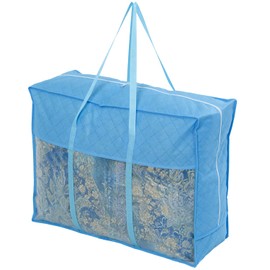Astro 850-16 Duvet Storage Bag, Light Blue, SMS Non-woven Comforter, Storage Bag, Handle, Storage Case, Storage Box, Can Be Worn On The Shoulder, Vertical, Breathable, High Barrier, High Density,