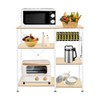 3-Tier Kitchen Baker's Rack Utility Microwave Oven Stand Storage Cart