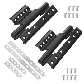 Qrity 2 PCS Casement Window Hinge Casement Door Hinges, 150mm Door Frame Hinges, Universal Hinges for 55/60 Aluminium Profile Windows