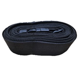 Bed Connecting Belt, Fixing Belt, Mattress Band, For Mattresses, Anti-slip, Connected, Gap Band, Gap Prevention, Length 39.4 x Width 2.0 inches (1000 x 5 cm) (Belt Only (Black) ))