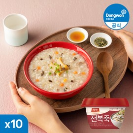 Dongwon Yangban Beef Porridge / Sweet Pumpkin Porridge 285g 5+5 Bowl Porridge Choose & Mix