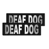 Dogline Deaf Dog Removable Velcro Patches, Large/X-Large
