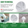Roof Vent Cap for 1.5" 2" 3"Roof Ventilation Cover