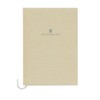 Graf von Faber-Castell 188625 - Notizbuch mit Leineneinband goldbraum, DIN
