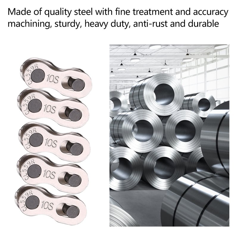 Bicycle Chain Link, Fydun 5 Pairs High Performance Bicycle Chains