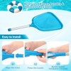 HydraJoy Pool Skimmer Net - Durable Leaf Rake for Clean