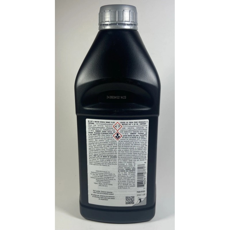 Brake Fluid DOT4 32OZ Ultra-Dry Formula