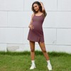 Bhome Maternity Athleisure Dress for Tennis Golf Summer Tank Dress