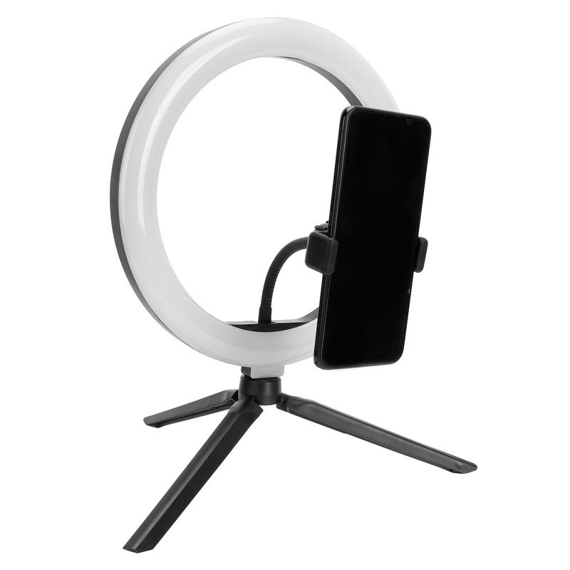 Dimmable LED Ring Fill Light Kit With Tripod Mobile Phone