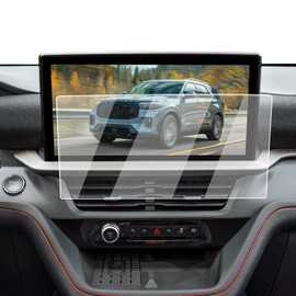 2026 Ford Explorer Screen Protector - Glossy For 2025-2026 Explorer 13.2-Inch Navigation Screen - 9H Tempered Glass HD 2025-2026 Ford Explorer(Active/ST-Line/Platinum/ST) Accessories Anti-Fingerprints