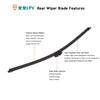 Rear Windshield Wiper Blade Arm Set for Volvo XC90 2019