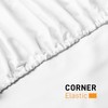 My home store Double Fitted Sheet 25 cm Deep Brushed