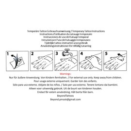 4 Blätter Temporäre Armband Tattoos Tribal Tattoo Maori Design Tattoos Greg4