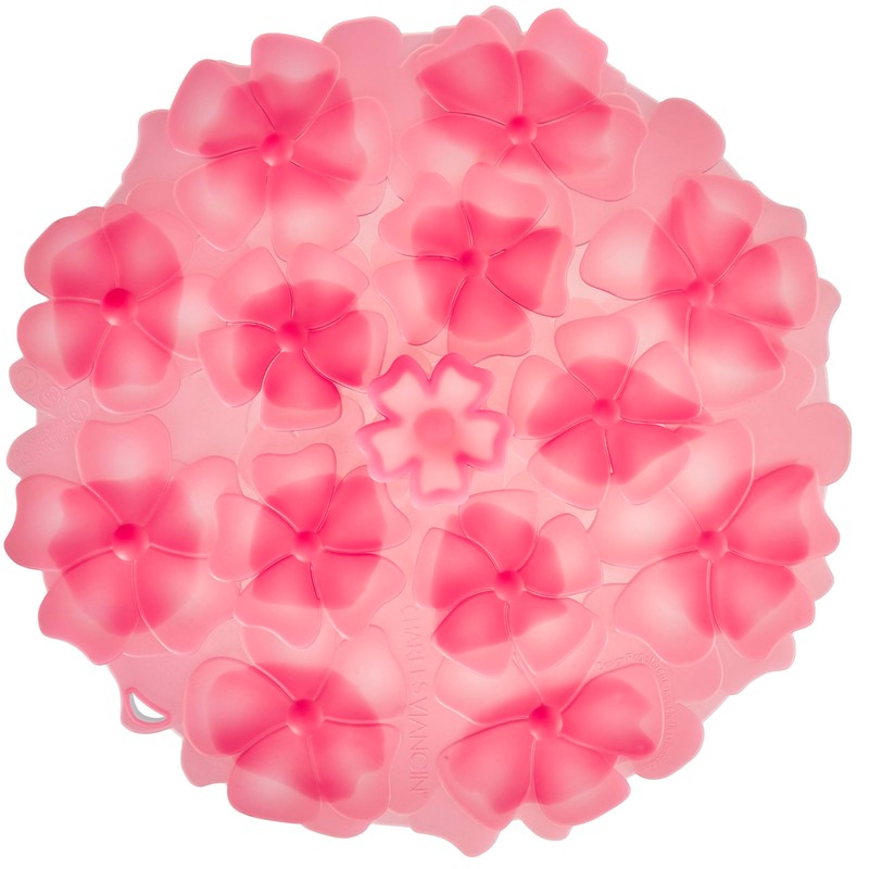 Charles Viancin Silicone Lids - Geranium Silicone Bowl Covers/Airtight Pan