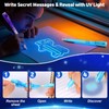 Daemson 75PCS Invisible Ink Pen with UV Light, Spy Pens,