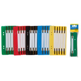 idena® 300391 Assorted Filing Clips Polypropylene - Pack of 25