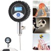 Mini Soccer Ball Pressure Gauge Volleyball Basketball Barometers with Digital
