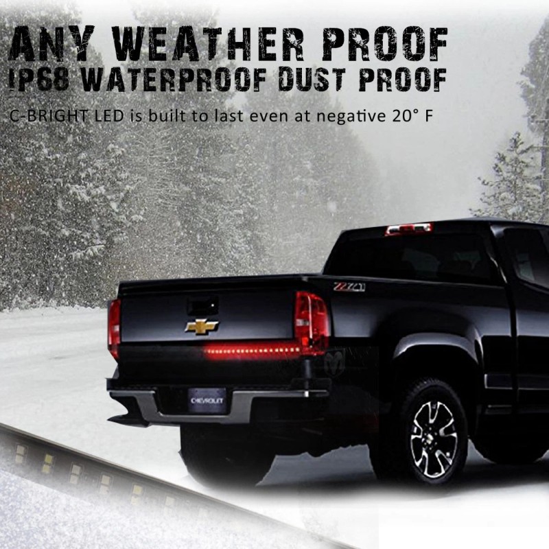 X-LIGHT 60" Dual ED Rear Brake Signal Reverse Truck Tailgate