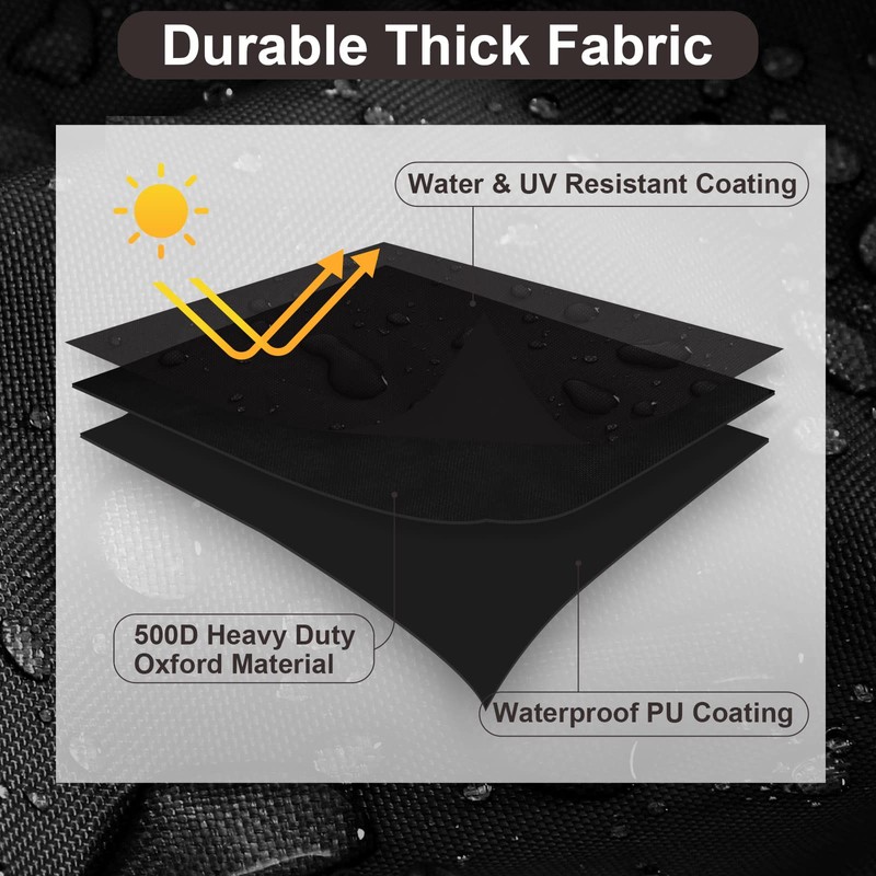 PureFit Waterproof Weatherproof Outdoor TV Cover 28"-32" inch for Outside,
