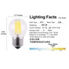 OPALRAY DC 12V Low Voltage LED Mini Globe Bulb, 4W