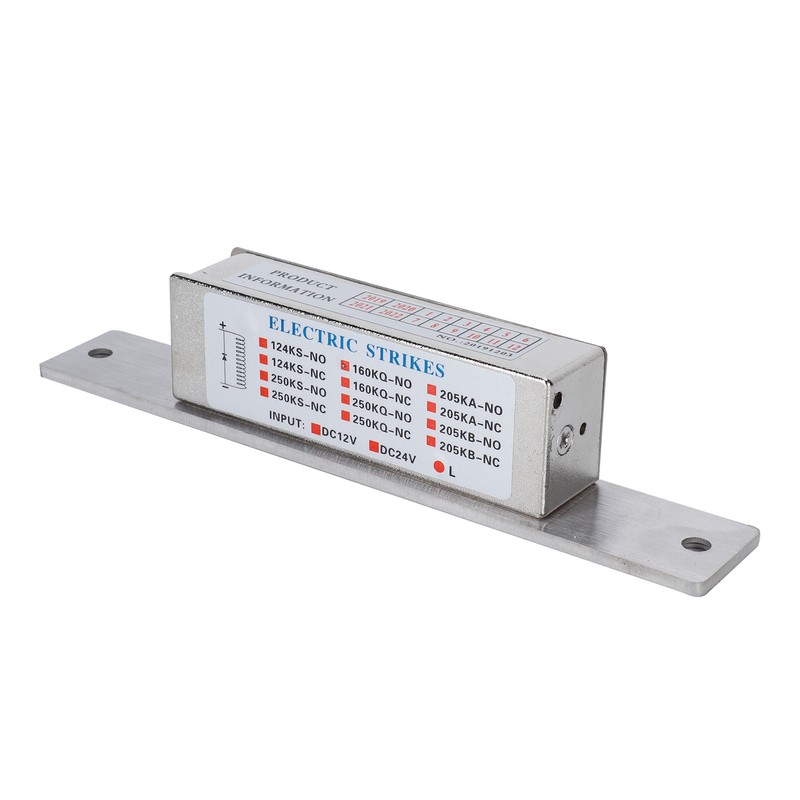 12V Cathode Lock Narrow Door Frame Electric Strike Household Lock