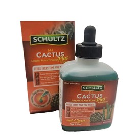 Schulltz SCHULTZ LIQUID CACTUS PLANT FOOD 2-7-7 Succulents Jade Aloe Vera 4 oz W/ Dropper