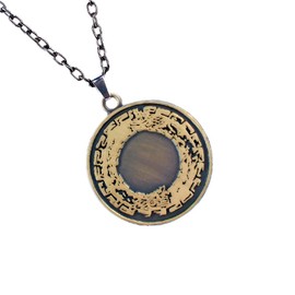 MEETCUTE Vintage Unisex Necklace,The Legend of Zelda Tears of the Kingdom Master's Sword Necklace Cosplay