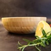 Lacers PurpleLine Salad Bowl Made of Bamboo Wood