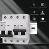 KERWINN Single-Side Interlock Circuit Breaker Manual Transfer Switch 120V/240V AC