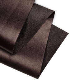 Genuine Leather Sheets | Full Grain Leather | Color:Chocolate Brown | Thickness 1.3-1.5mm | Size:15x30cm | Cowhide Sheet for Leathercraft, Repairs and Home Decoration by Kozmo